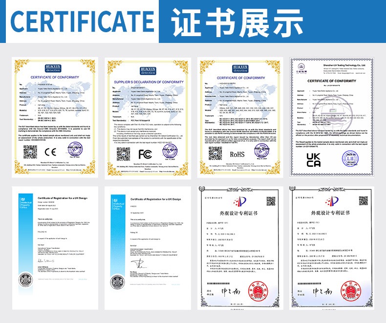 CE certification document